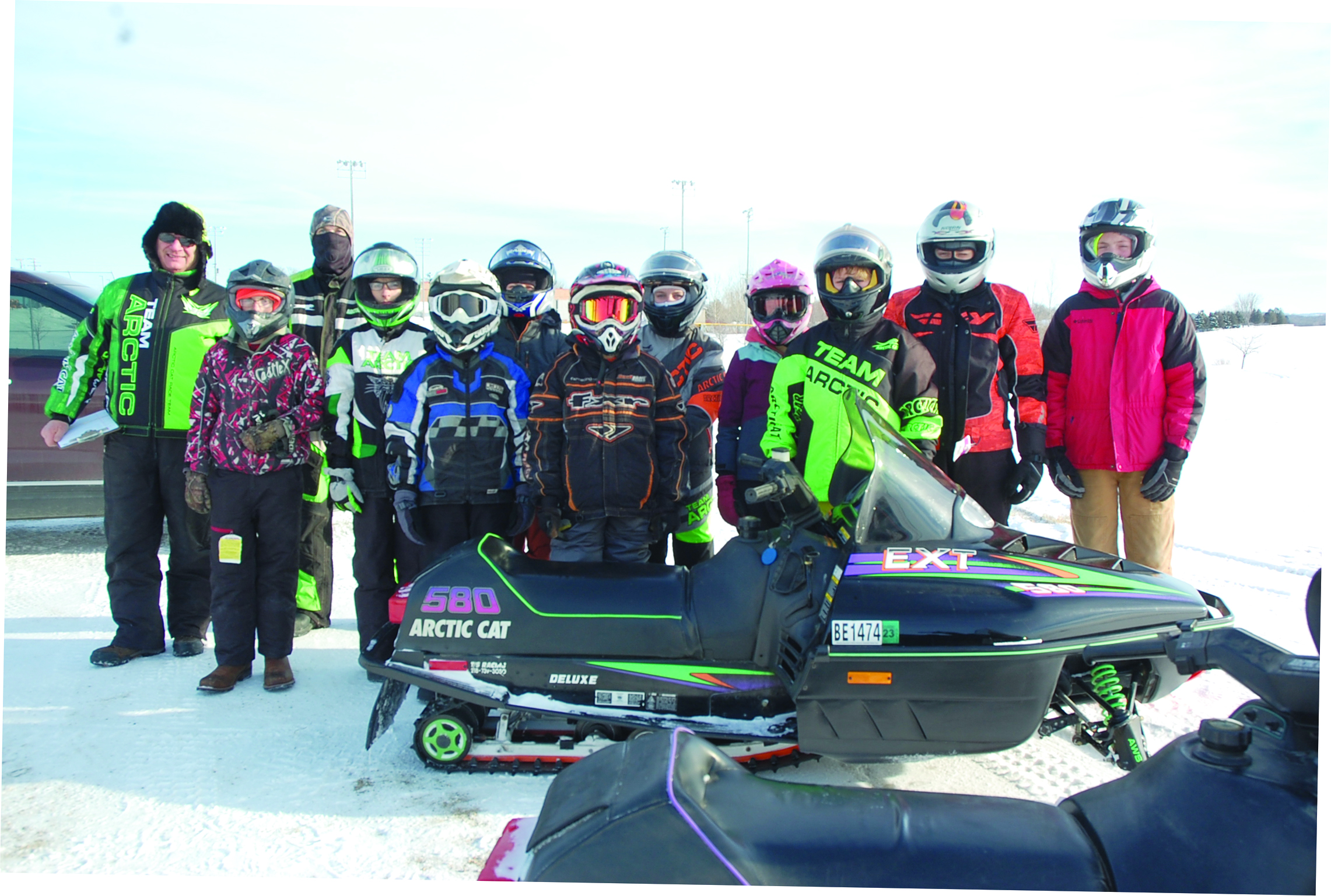 Youth Earn Snowmobile Certificates